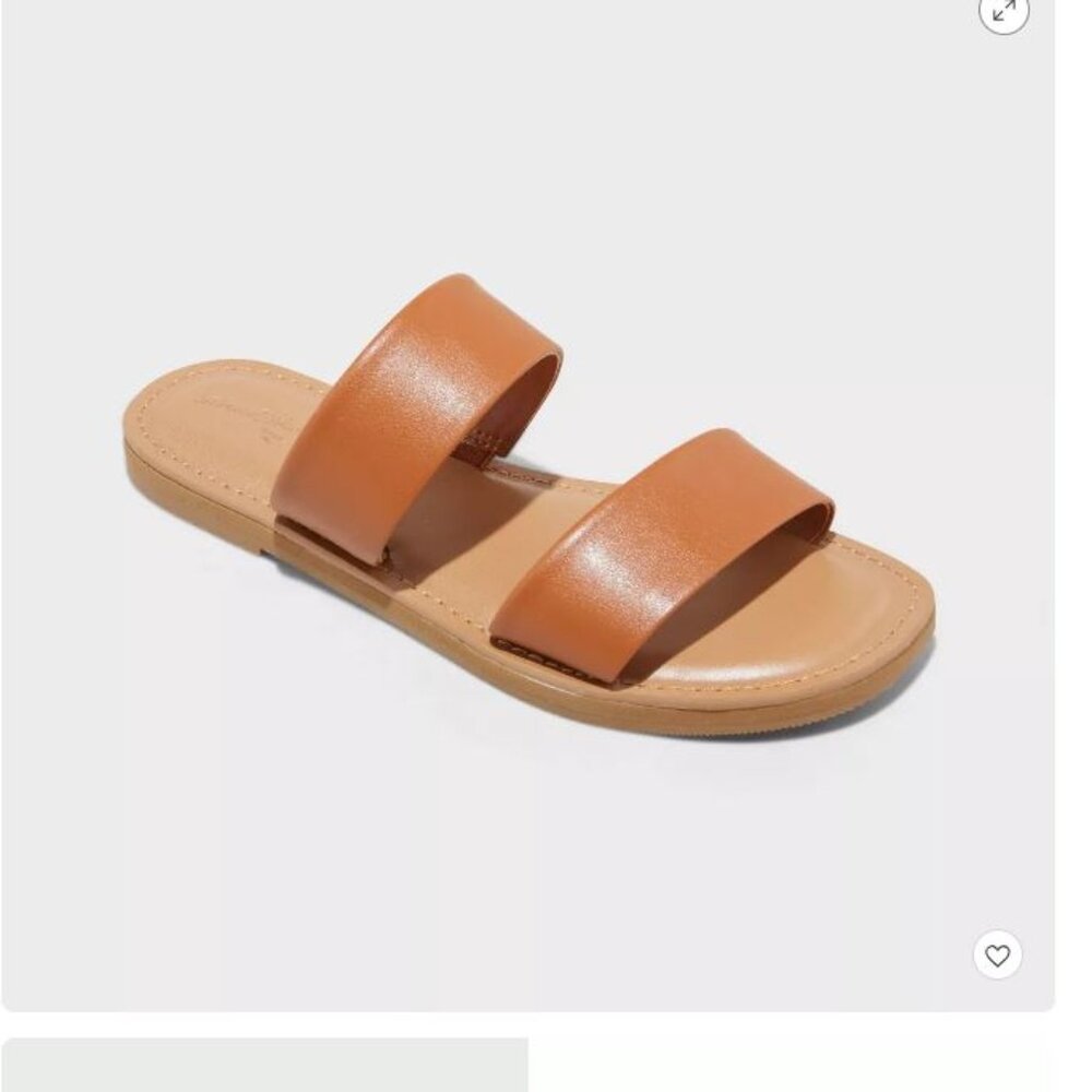 Sandals - Universal Thread (from Target) - Brown, Flat